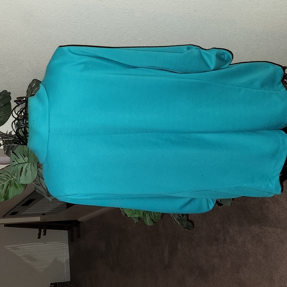 Circles and Cycles Plus Size Blazer - Picture 2 of 2